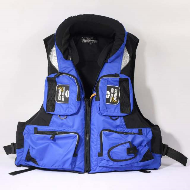 Sea Fishing Life Jacket Rock Fishing Adult Fishing Waistcoat Multi-Function Portable Swimming Large Buoyancy - Ectron Online