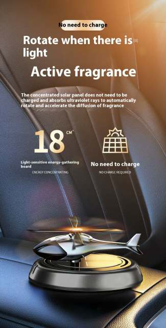 Car Aromatherapy Perfume Solar Flying Long-lasting Car Ornaments - Ectron Online