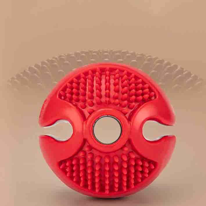 Rubber leakage food ball solitary card food device elastic solid ball teeth cleaning and grinding - Ectron Online