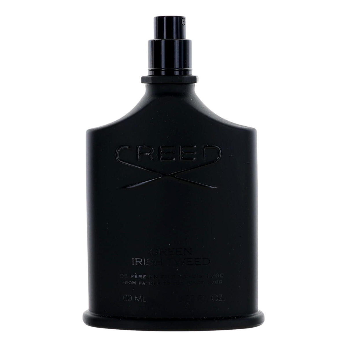 Creed Green Irish Tweed men's fragrance spray in a black 100 ml bottle