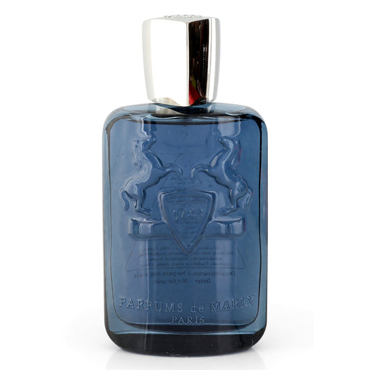 Parfums de Marly Sedley tester EDP spray bottle with blue glass and silver cap
