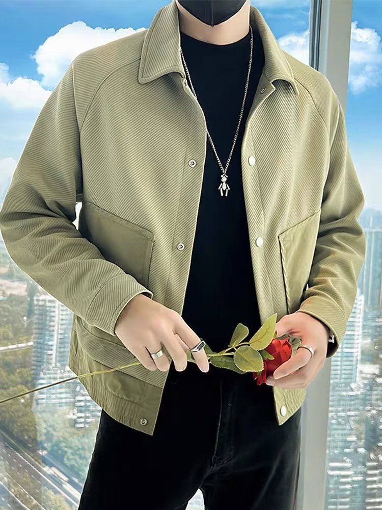 twill coat mens