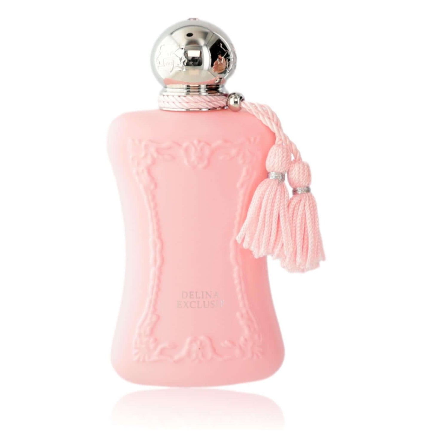 Parfums de Marly Delina Exclusif EDP spray tester bottle, pink glass with tassel cap