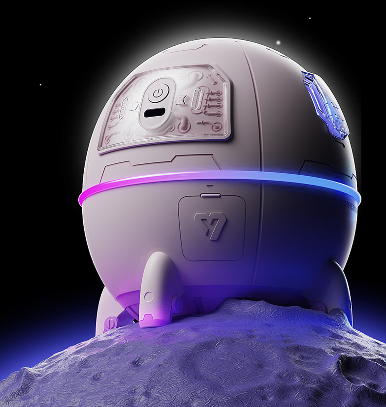 USB Astronaut Humidifier Ornaments Moisturizing Household Home Decor - Ectron Online