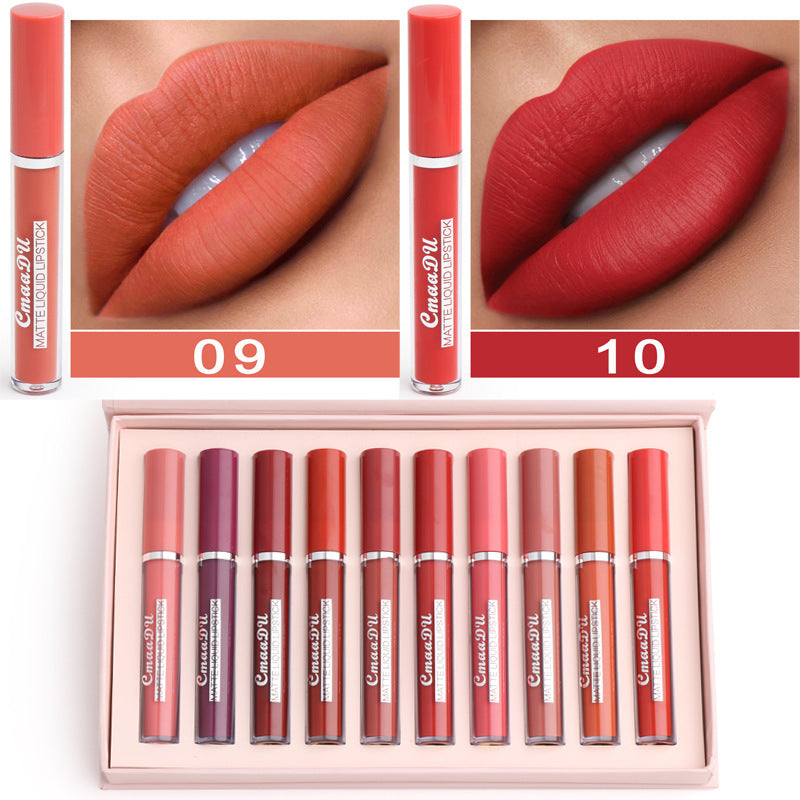 Women's Non-stick Cup Waterproof Matte Lipstick - Ectron Online