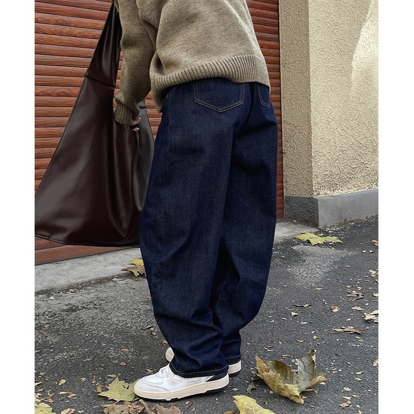wide leg jeans for curvy figure