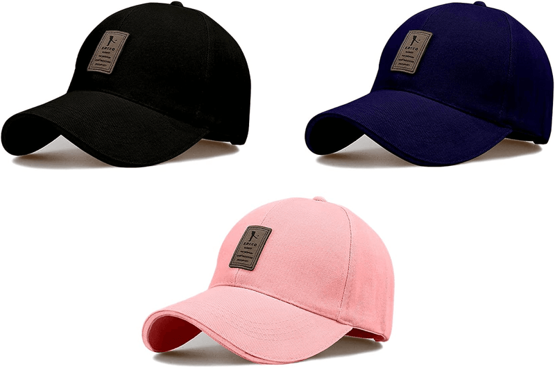 A display of classic baseball caps, wool beanies, and felt fedoras from the Men's Hats and Caps collection