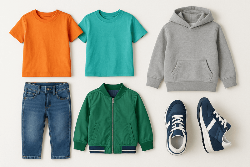 boys active clothing collection image