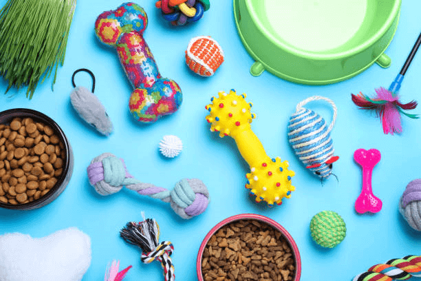 high-quality pet products beds toys grooming supplies