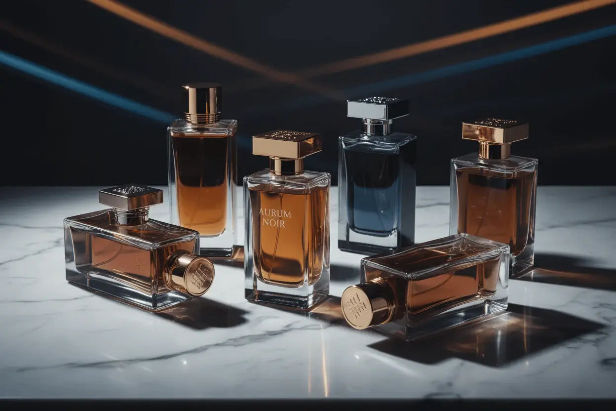 A display of premium cotton t-shirts and fleece joggers from the Men's Essentials Wear – US Stock collection.