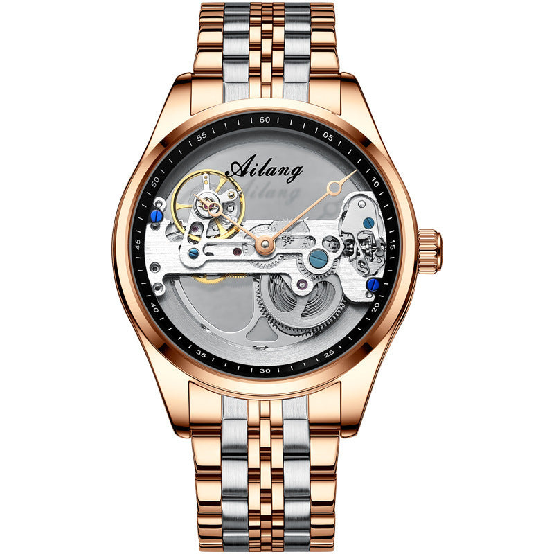 Timeless Elegance | Automatic Hollow Mechanical Watch Automatic Hollow Mechanical Watch Generation Hair | Ectron Online