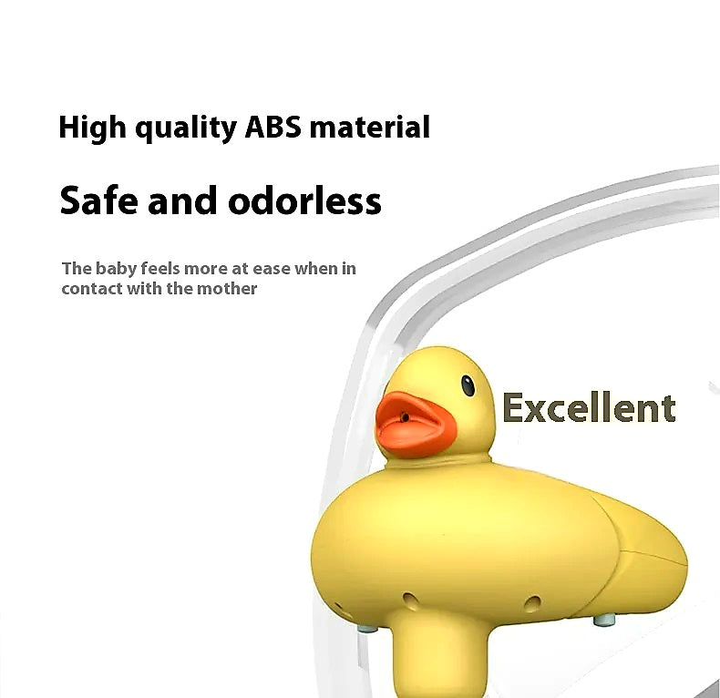 Baby Standing Red Mouth Duck Bath Table Hands-free Shower Non-slip Spine Protection Adjustable