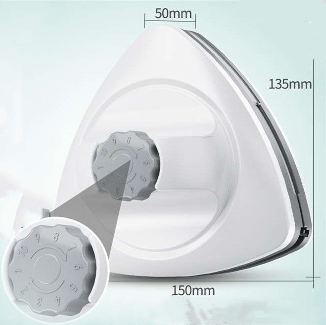 Double-sided Magnetic Glass Wiper & Triangular Glass Cleaning Tool Double-sided Magnetic Glass Wiper Glass | Ectron Online