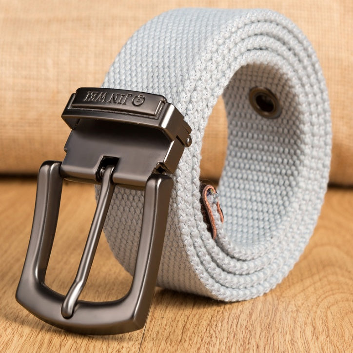 Men's Canvas Belt - Thick Woven Men's Belts | Ectron Online