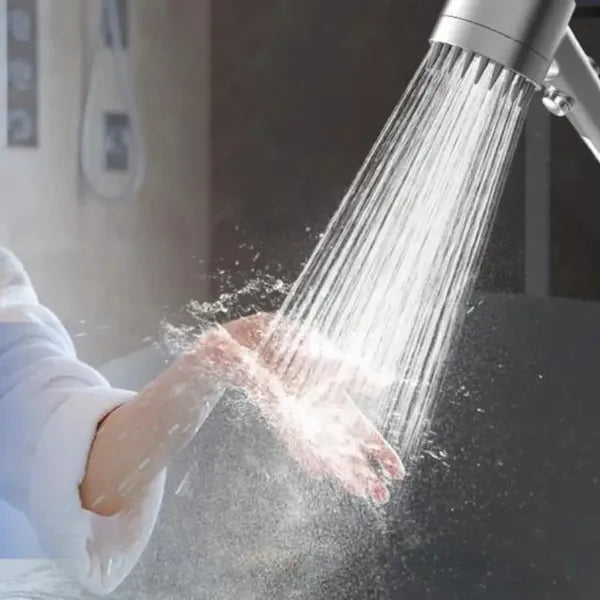High Pressure Turbo Shower Head | 5-Layer Filter & Power Rinse Mode