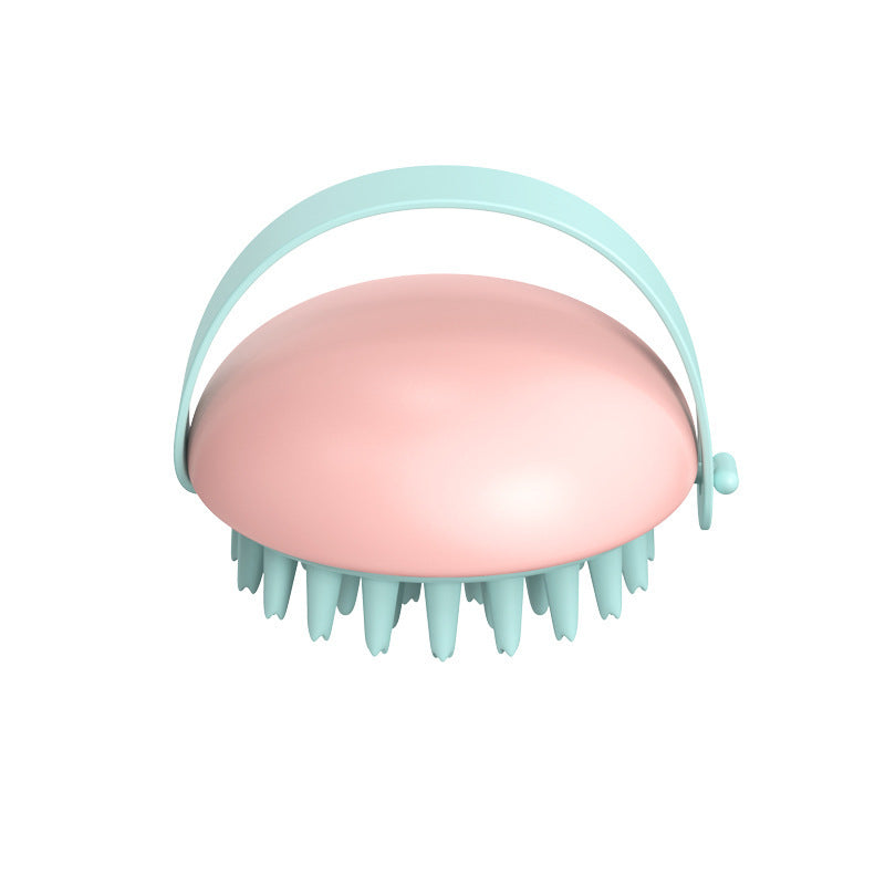 {{ brand }} Pet Silicone Bath Massage Scrub Brush for Cats & Dogs Pink - Pet Silicone Bath Massage Scrub Bath Bru