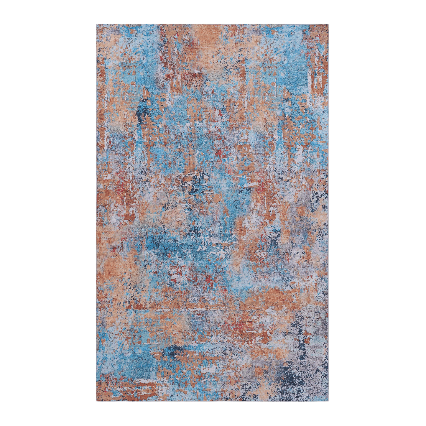 Maval Multi Washable Area Rug - 5x8 Colorful Indoor Carpet