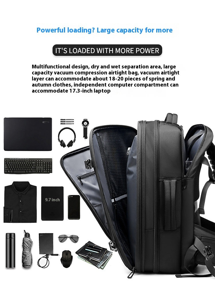 Large Capacity Multifunctional Men's Backpack