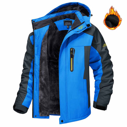 Men's Fleece Lined Hooded Parka