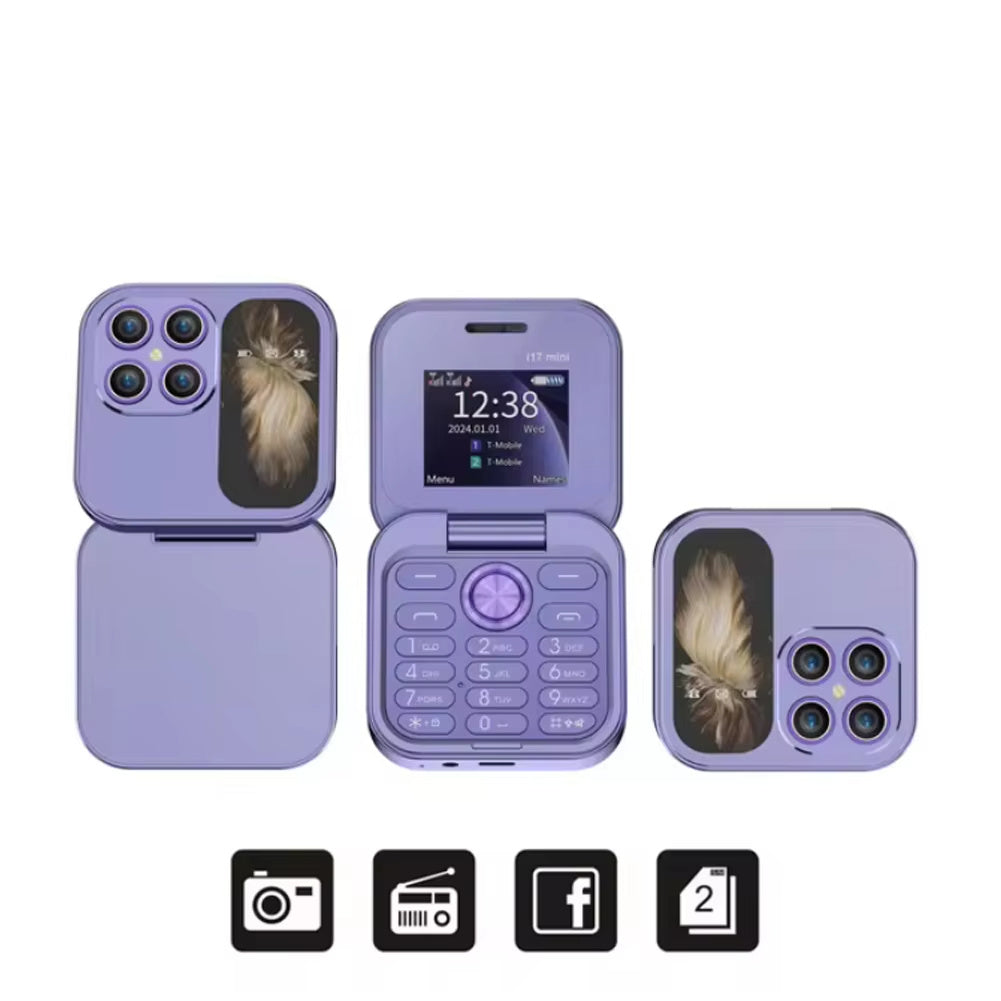 Folding Screen Dual Card Dual Standby 2G Mobile Phone Folding Screen Dual Card Dual Standby 2G | Ectron Online