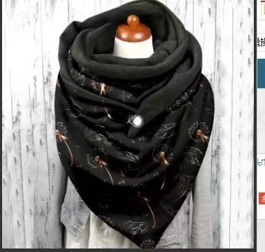 Women's Fashion Leisure Warm Clip Scarf