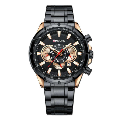 Men's Tactical Motorcycle Watch Tactical Motorcycle Waterproof Luminous | Ectron Online