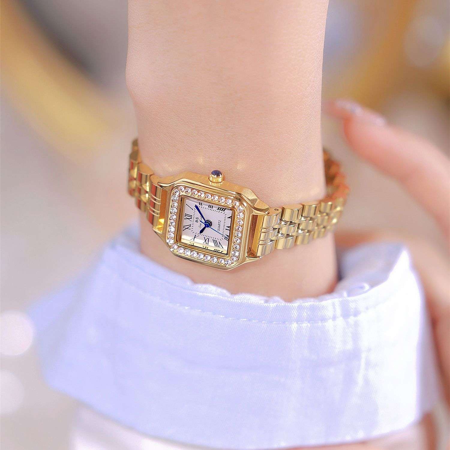 Affordable Luxury Fashion Stainless Steel Women's Watch