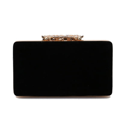 Women's Velvet Banquet Bag Evening Wear Dress Clutch