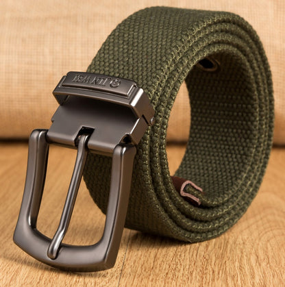 Men's Canvas Belt - Thick Woven Men's Belts | Ectron Online