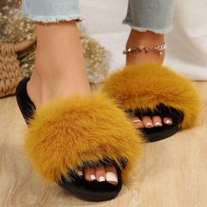 Thick-Soled Cotton Slippers – Autumn & Winter Indoor Shoes Autumn And Winter Thick-soled Cotton Sli | Ectron Online