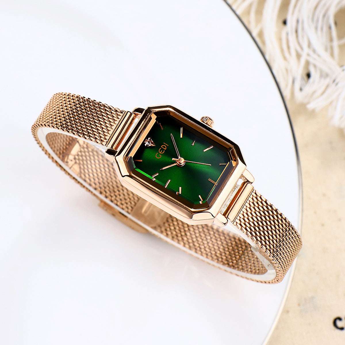 Women's Simple Retro Square Watch Simple All-match Casual Watch Women's Sq | Ectron Online