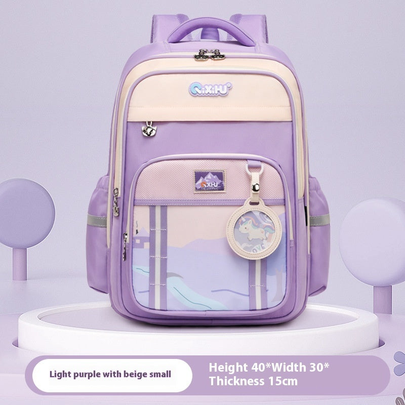 Lightweight &amp; Durable Kids’ School Backpack – Landscape Pattern Large Capacity Primary School Student Sc | Ectron Online