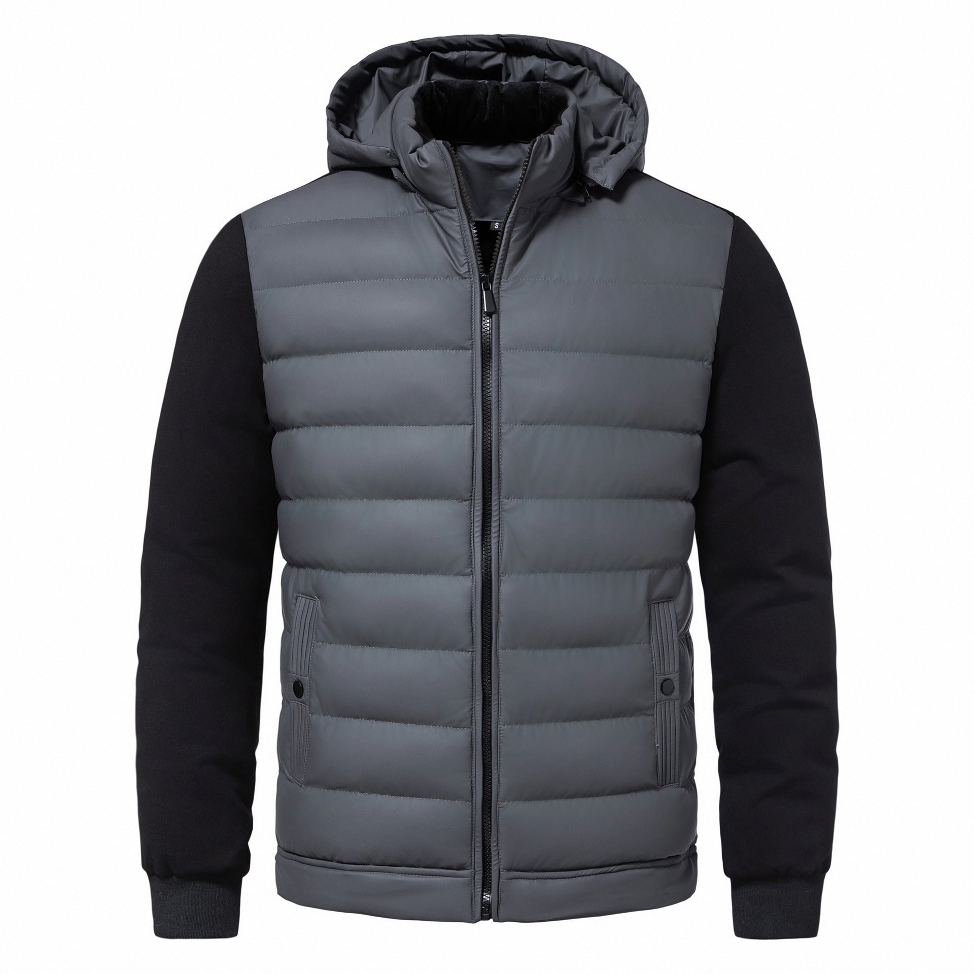 Men's New Winter Casual Hooded Coat Winter New Men's Loose All-matching Casu | Ectron Online