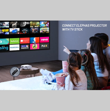 Portable Mini HD Projector | Home Cinema & Outdoor Movie Theater Mini HD Projector | Ectron Online