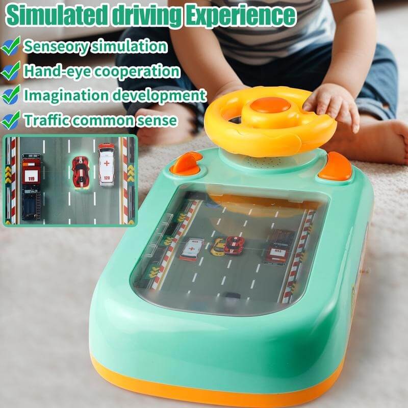 Kids Musical Steering Wheel Toy Musical Steering Wheel Toys For Boys 4 6 | Ectron Online