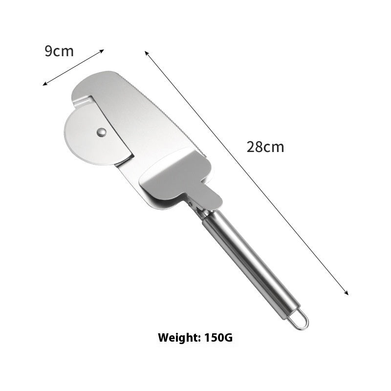 3-in-1 Pizza Cutter – Durable Rolling Kitchen Gadget with Hole kitchen tools | Ectron Online