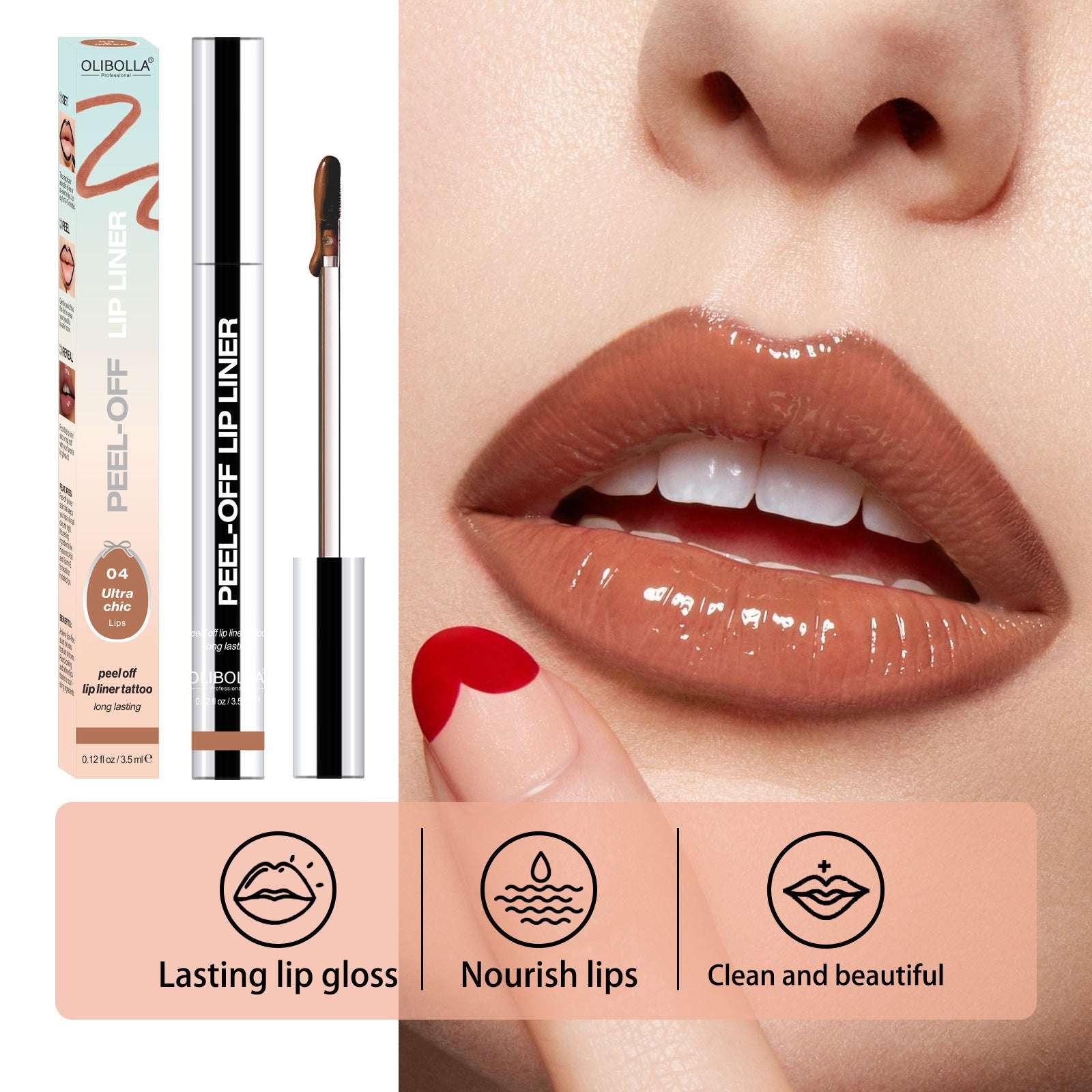 Pull Lip Liner | Waterproof & Long-Lasting Pull Lip Liner Waterproof Long Lasting A | Ectron Online