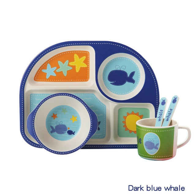 Healthy Eating for Little Ones | Bamboo Fiber Dinnerware Baby & Toddler Food | Ectron Online