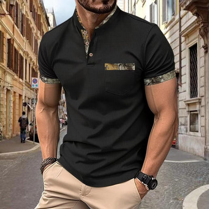 Men's Casual Polo Shirt All-match T-shirt