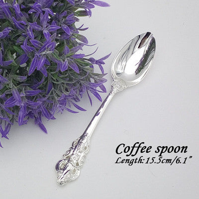 Stainless Steel Knife, Fork And Spoon Hotel Canteen Tableware Gift Set