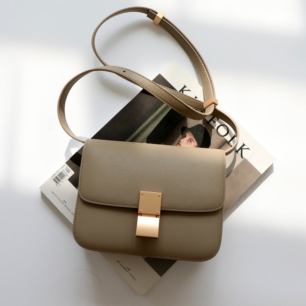 One Shoulder Messenger Bag - Commuter & Stewardess Design Spring Style Commuter Stewardess Leather | Ectron Online