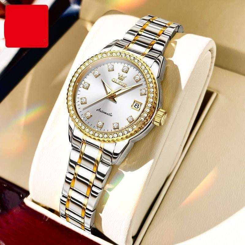 Women's Waterproof Casual Mechanical Watch Women's All-match Casual Waterproof Mech | Ectron Online