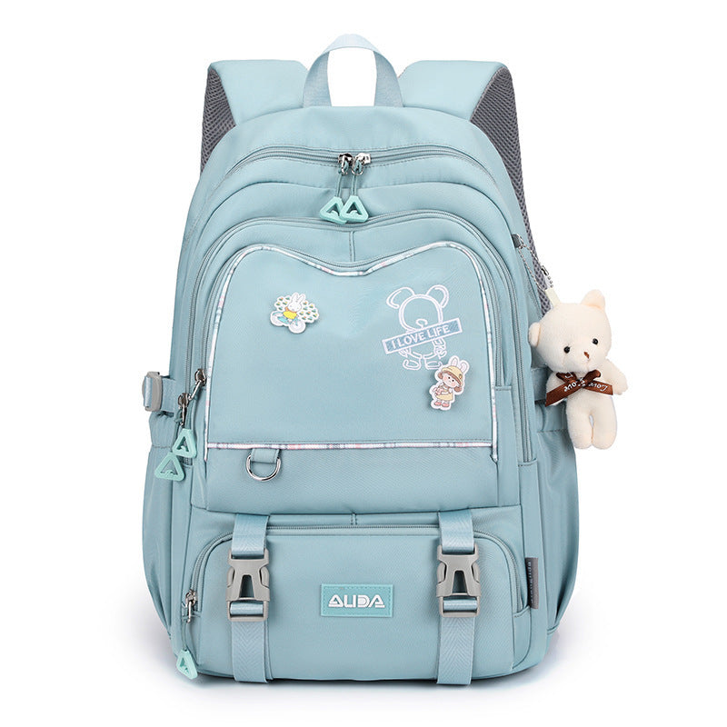 Large Capacity Spine-Protective Backpack | Lightweight School Bag Large Capacity Lightweight Spine-protect | Ectron Online