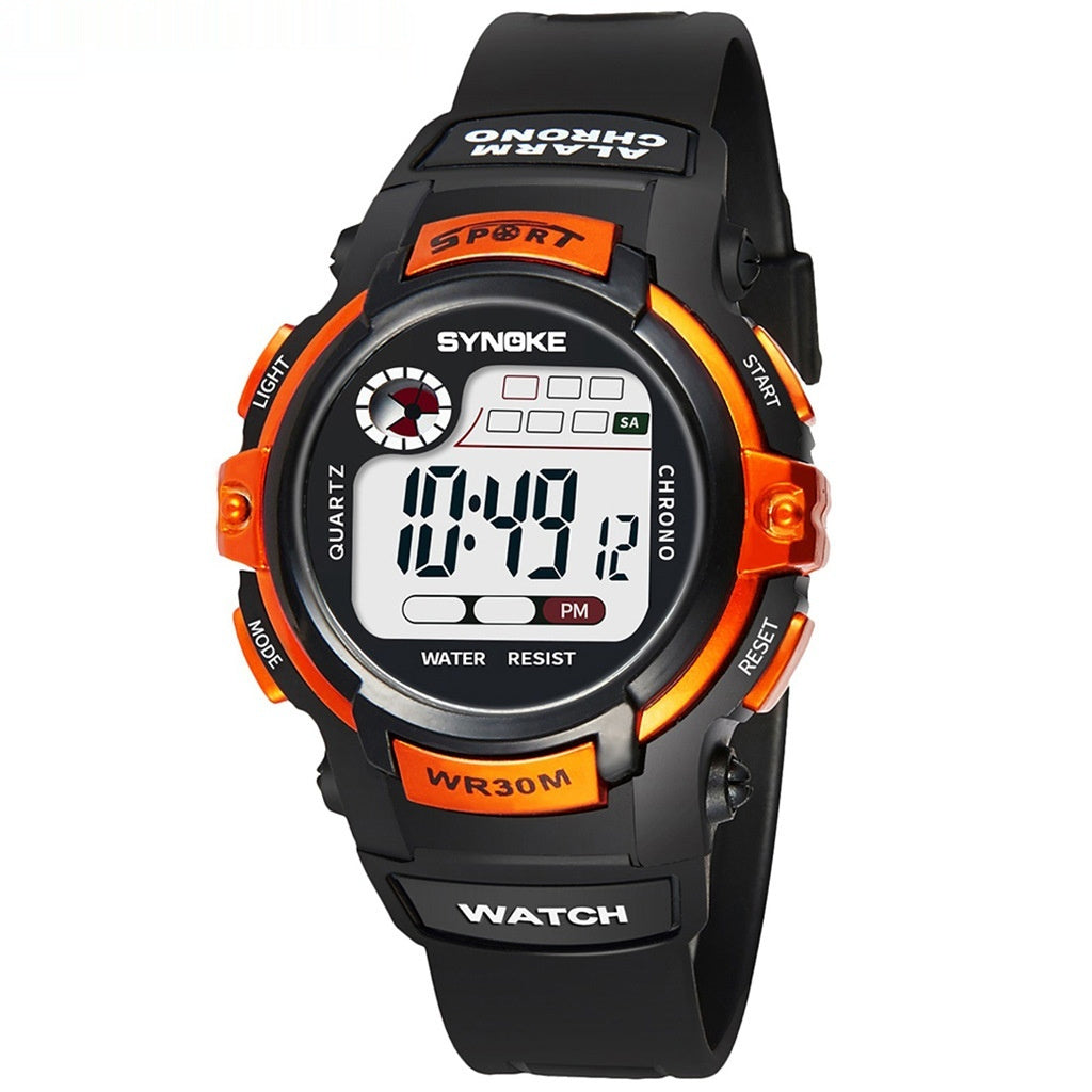 Electronic Sports Watch for Students Student Electronic Luminous Waterproof S | Ectron Online