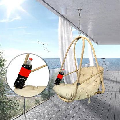 Hanging Egg Chair - Indoor & Outdoor Woven Rattan Swing Chair Hanging Egg Chair - Indoor/Outdoor Woven | Ectron Online