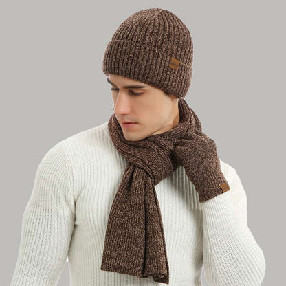 Thermal Knit Hat, Scarf, & Gloves Set Thermal Knitting Hat Scarf And Gloves Th | Ectron Online