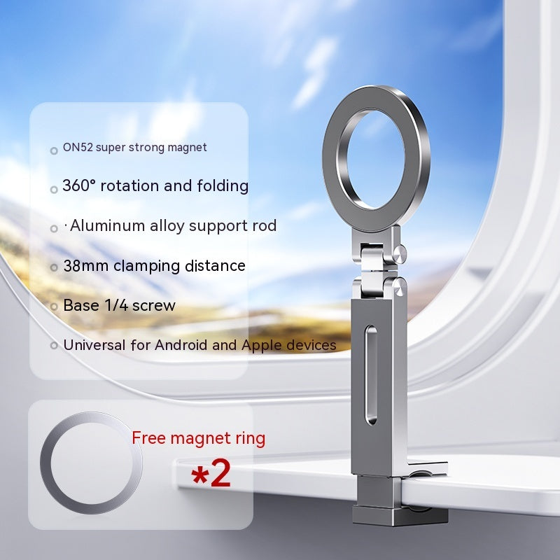 Portable Phone Stand | Magnetic Mount for Desk and Bed Mobile Phone Magnetic Bracket | Ectron Online