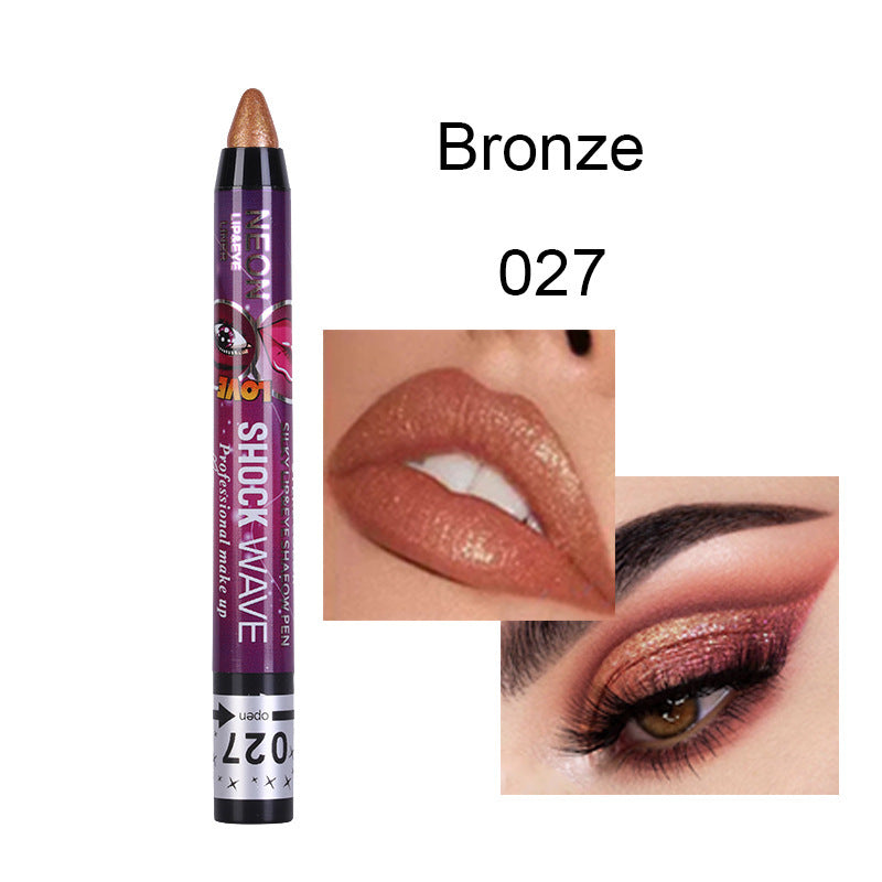 Long-Lasting Eyeshadow Stick – Shimmer Eye Pencil, Non-Drying Eyeshadow Stick Eye Shadow Pencil Long L | Ectron Online