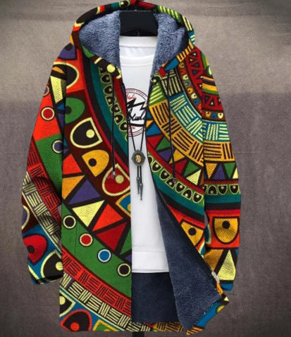 Digital Print Padded Fleece Jacket Fashion Digital Printing Fleece Padded C | Ectron Online