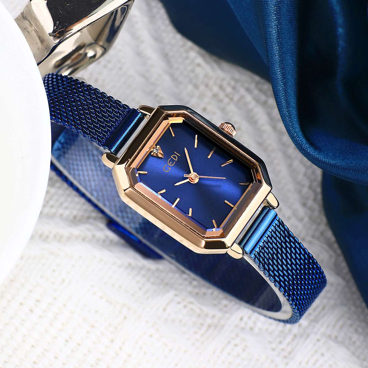 Women's Simple Retro Square Watch Simple All-match Casual Watch Women's Sq | Ectron Online